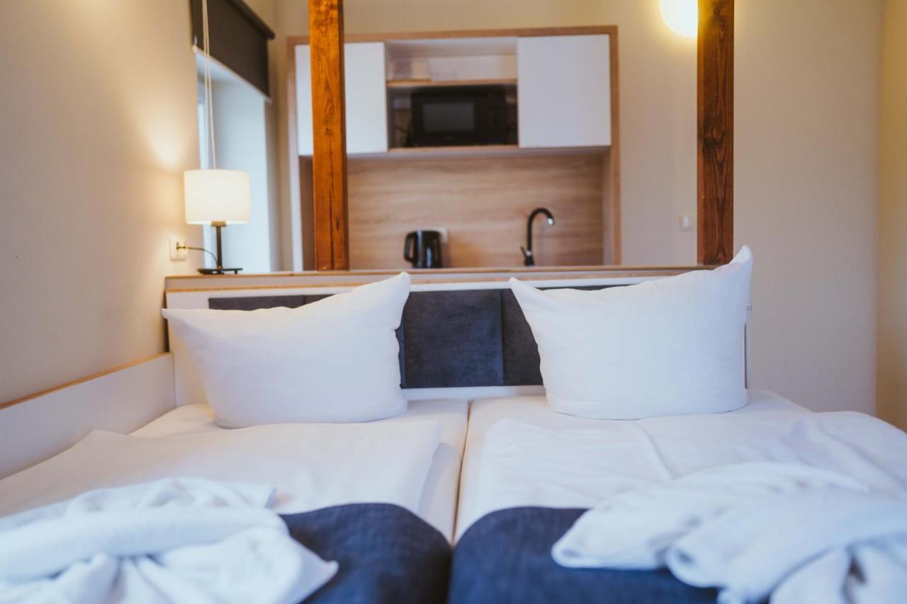Aparthotel Stralsund Studios Und Apartments ภายนอก รูปภาพ